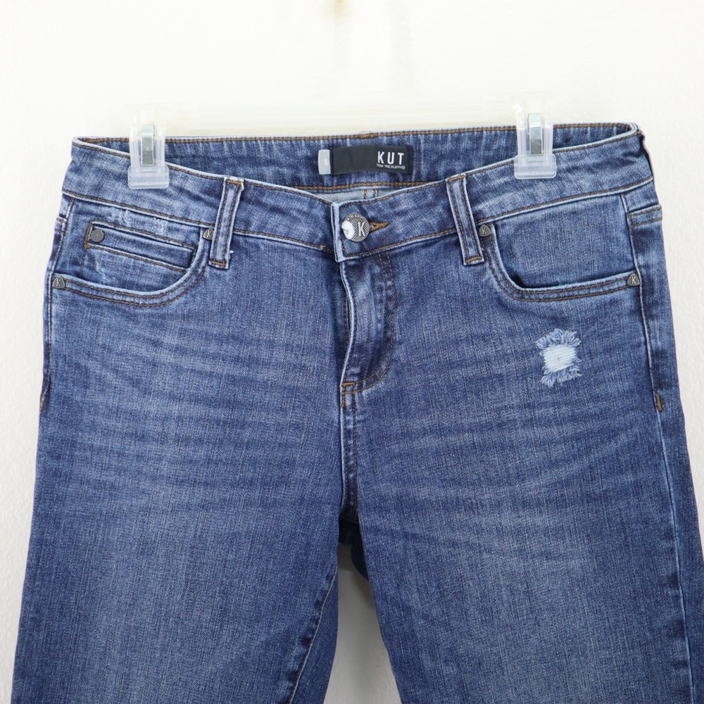 Kut from the Kloth Women's Skinny Jeans Sz 6 - Picture 3 of 8